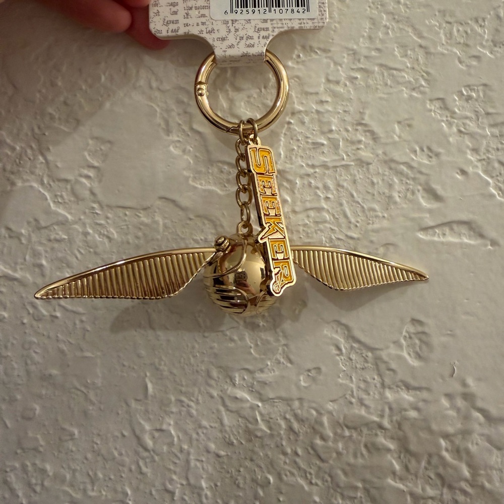 Harry Potter Golden Snitch Keychain